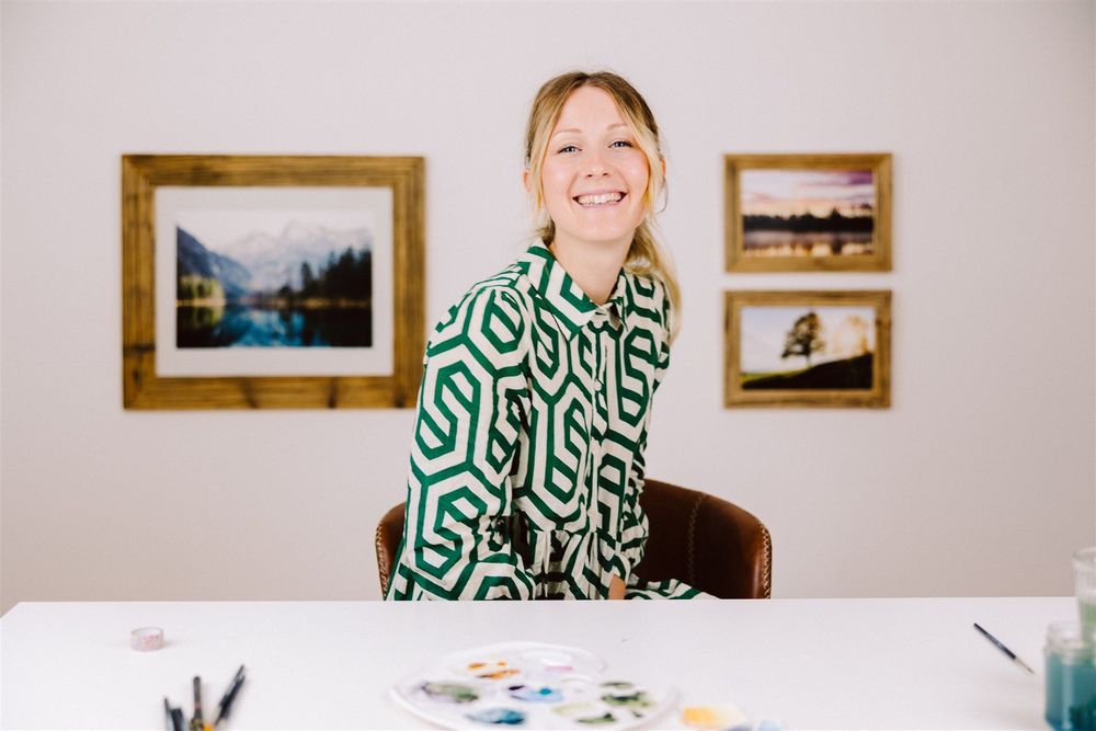 Carrie Morawetz, Aquarellkünstlerin, Kursanbieterin und Mentorin.