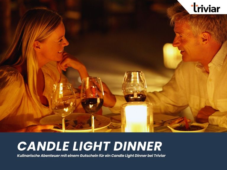 Candle Light Dinner Gutschein