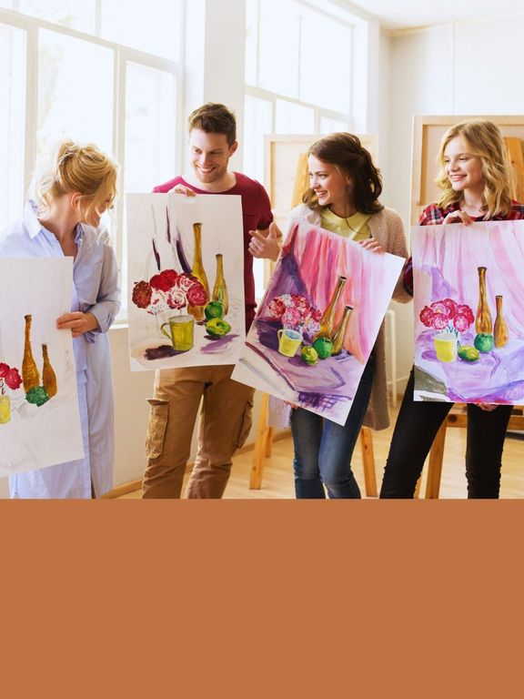 Drink & Paint Malkurs Gutschein