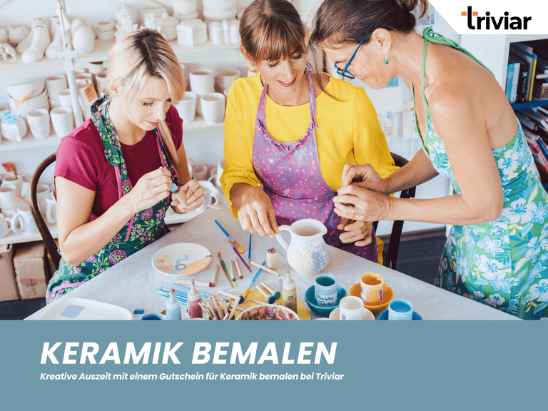 Keramik bemalen Gutschein