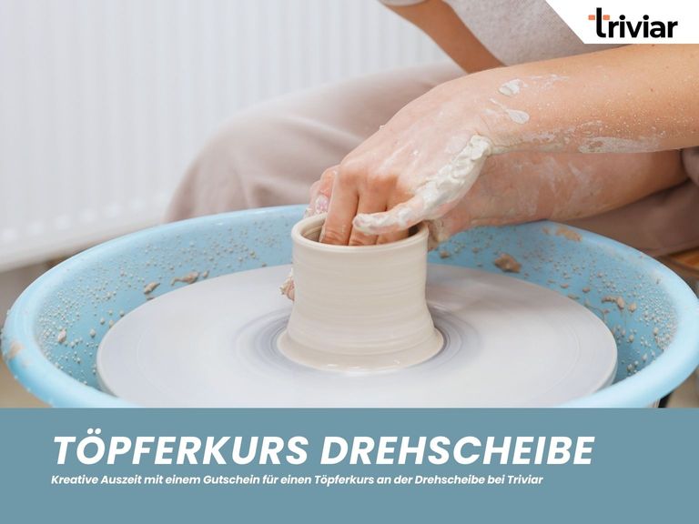 Töpferkurs Drehscheibe Gutschein